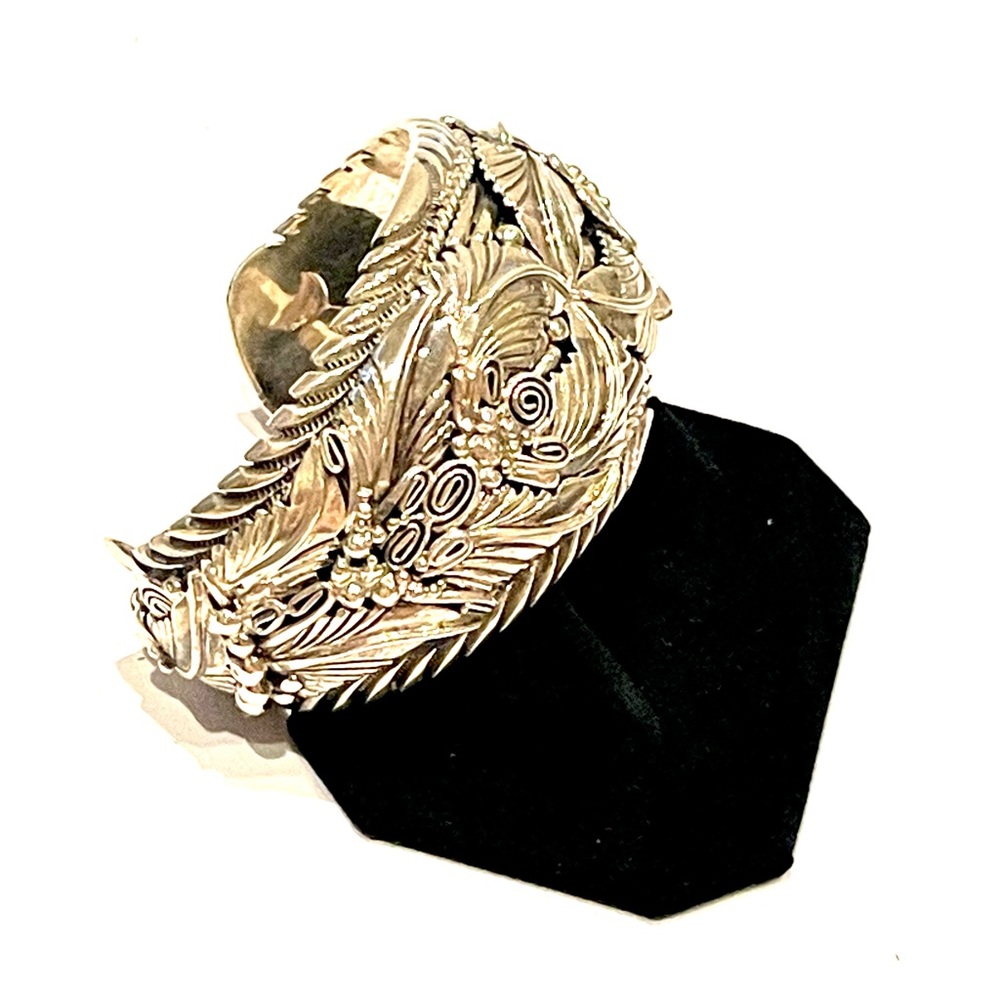 Fabulous Designer Sterling Silver Cuff Bracelet